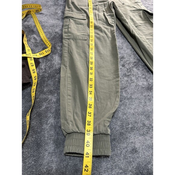 SO® Good For Life Kohl's olive green cargo jogger pants, size 5 / S - Picture 2 of 12